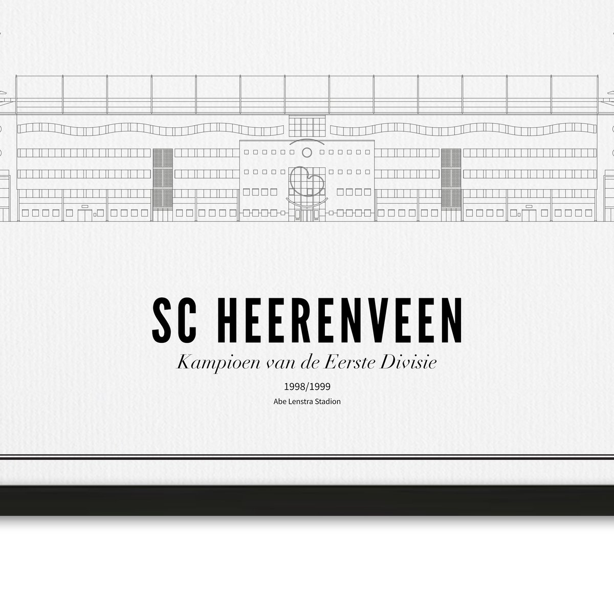 Poster von SC Heerenveen Stadion | WIJCK.